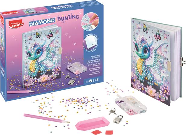 Gyémántmozaik titkos napló, MAPED CREATIV "Diamond Painting"